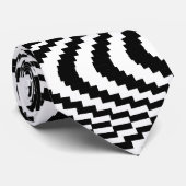 Färbbare optische Block-Spirale Krawatte (Gerollt)