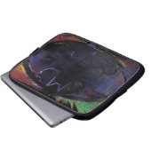 Farbbattsymbol Laptopschutzhülle (Vorne Knopf)