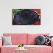 Farbbattsymbol Leinwanddruck (Insitu (Wohnzimmer))