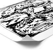 Farbbaumskizze. Poster (Ecke)