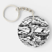 Farbbaumskizze. Schlüsselanhänger (Vorderseite)