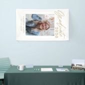 FARBBBanner für den Abschluss mit Charm EDITABLE Banner (Messeveranstaltung)