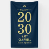 FARBBBanner für den FARBEN Abschluss mit einjährig Banner (Vertikal)