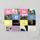 FARBBBLÖCKE MIT BEARBEITBARER MAMA - MULTI-Foto-GO (Äußere Ablage)