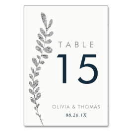 Farbbearbeitbare Imitate Silver Leaf Tischnummer C