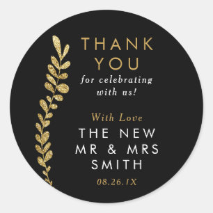 Farbbearbeitbares Gold-Leaf-Sticker, Sticker für G