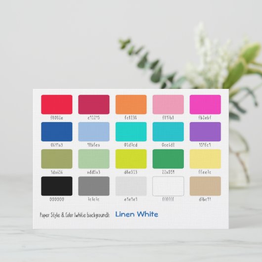 Farbbeispiele (Stehend Vorderseite)