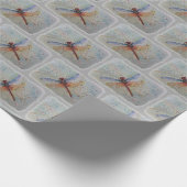 FARBBIG DRAGONFLY GESCHENKPAPIER (Ecke)