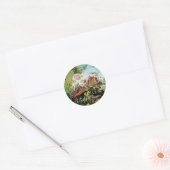 FARBBIGE BABY DUSCHE RUNDER AUFKLEBER (Umschlag)