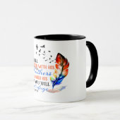 FARBBIGE CHRISTLICHE QUOTE TASSE (VorderseiteRechts)