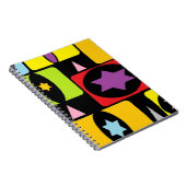 FARBBIGE FORMEN NOTIZBLOCK (Rechte Seite)