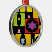 FARBBIGE FORMEN ORNAMENT AUS METALL (Rechts)