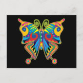 FARBBIGE KUNST POSTKARTE (Vorderseite)