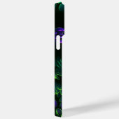 FARBBIGE LUMINOSE BLUME-DESIGN Case-Mate iPhone HÜLLE (Rückseite / Rechts)