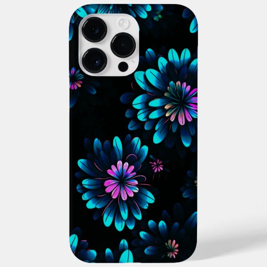 FARBBIGE LUMINOSE BLUME-DESIGN Case-Mate iPhone HÜLLE (Rückseite)
