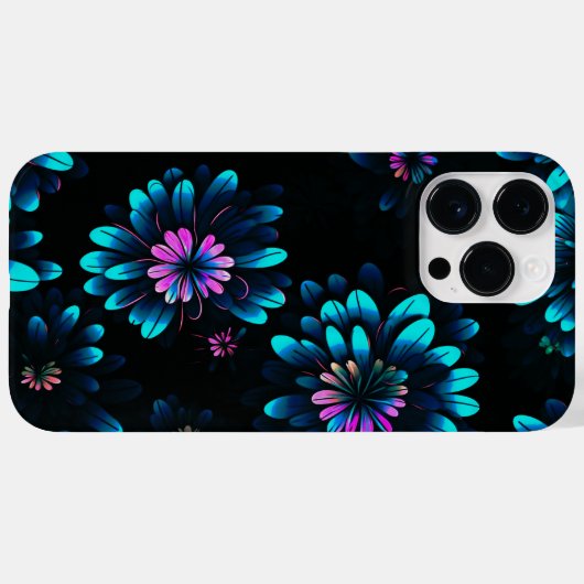 FARBBIGE LUMINOSE BLUME-DESIGN Case-Mate iPhone HÜLLE (Rückseite (Horizontal))