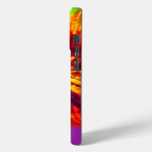 FARBBIGE MODERNE ABSTRACT-DESIGN-KRAWATTE Case-Mate iPhone HÜLLE (Rückseite / Links)