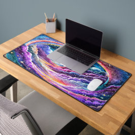 FARBBIGE PHANTASTISCHE WASSERFARBE AUSSENRAUMENTWI SCHREIBTISCHUNTERLAGE