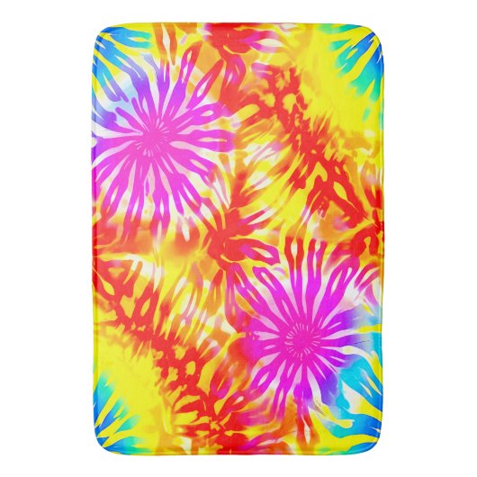 FARBBIGE SOMMERDESIGN-KRAWATTE BADEMATTE (Vorderseite Vertikal)