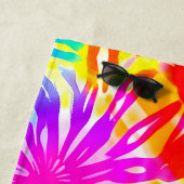 FARBBIGE SOMMERDESIGN-KRAWATTE STRANDTUCH (Beispiel)