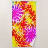 FARBBIGE SOMMERDESIGN-KRAWATTE STRANDTUCH (Vorderseite)