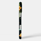 FARBBIGE UND GLÜCKLICHE HALLOWEEN PUMPKINS & BLUME Case-Mate iPhone HÜLLE (Rückseite / Rechts)