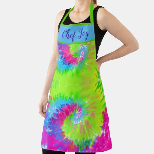 FARBBIGER ABSTRAKTER KOCH KRAWATTE DYE SCHÜRZE (InSitu)