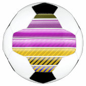 FARBBIGER BAR PATTER FUßBALL (Vorderseite)