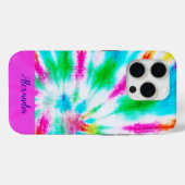 FARBBIGER PASTER ABSTRACT DESIGN KRAWATTE DYE Case-Mate iPhone HÜLLE (Rückseite (Horizontal))