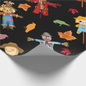 FARBBIGER SKARECROW GESCHENKPAPIER (Ecke)