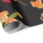 FARBBIGER SKARECROW GESCHENKPAPIER (Rolleneckpunkt)