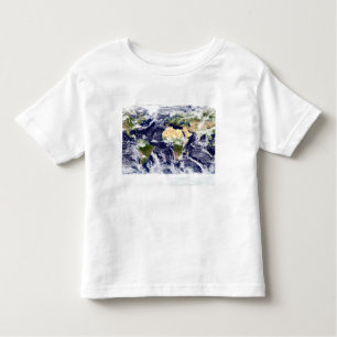 Farbbild der gesamten Erde Kleinkind T-shirt