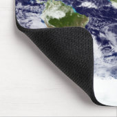 Farbbild der gesamten Erde Mousepad (Ecke)