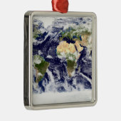 Farbbild der gesamten Erde Ornament Aus Metall (Rechts)