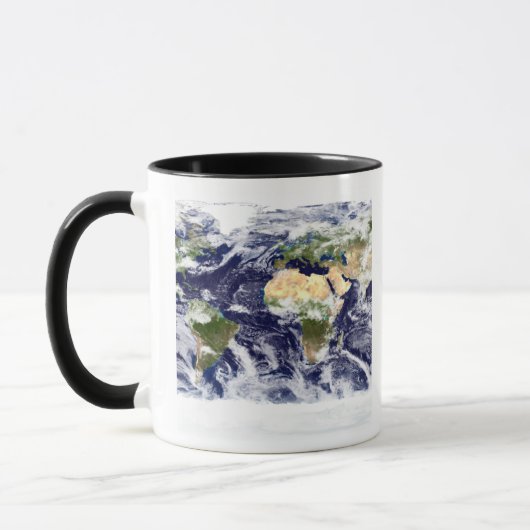 Farbbild der gesamten Erde Tasse (Links)
