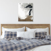 Farbbild des Schnees Leinwanddruck (Insitu (Schlafzimmer))