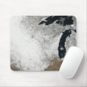 Farbbild des Schnees Mousepad (Mit Mouse)