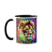 Farbbild eines Löwen.