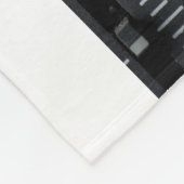 Farbbild vieler Tasten in einer Tonaufnahme Fleecedecke (Ecke)