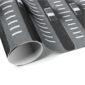 Farbbild vieler Tasten in einer Tonaufnahme Geschenkpapier (Rolleneckpunkt)