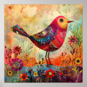 FARBBIRD GEMISCHTER MEDIENPOSTER POSTER (Vorne)