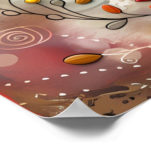 FARBBIRD GEMISCHTER MEDIENPOSTER POSTER (Ecke)