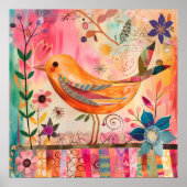 FARBBIRD GEMISCHTER MEDIENPOSTER POSTER (Vorne)