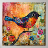 FARBBIRD GEMISCHTER MEDIENPOSTER POSTER (Vorne)