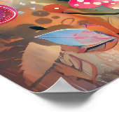 FARBBIRD GEMISCHTER MEDIENPOSTER POSTER (Ecke)