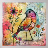 FARBBIRD GEMISCHTER MEDIENPOSTER POSTER (Vorne)