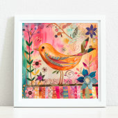 FARBBIRD GEMISCHTER MEDIENPOSTER POSTER