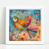 FARBBIRD GEMISCHTER MEDIENPOSTER POSTER