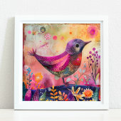 FARBBIRD GEMISCHTER MEDIENPOSTER POSTER