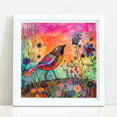 FARBBIRD GEMISCHTER MEDIENPOSTER POSTER